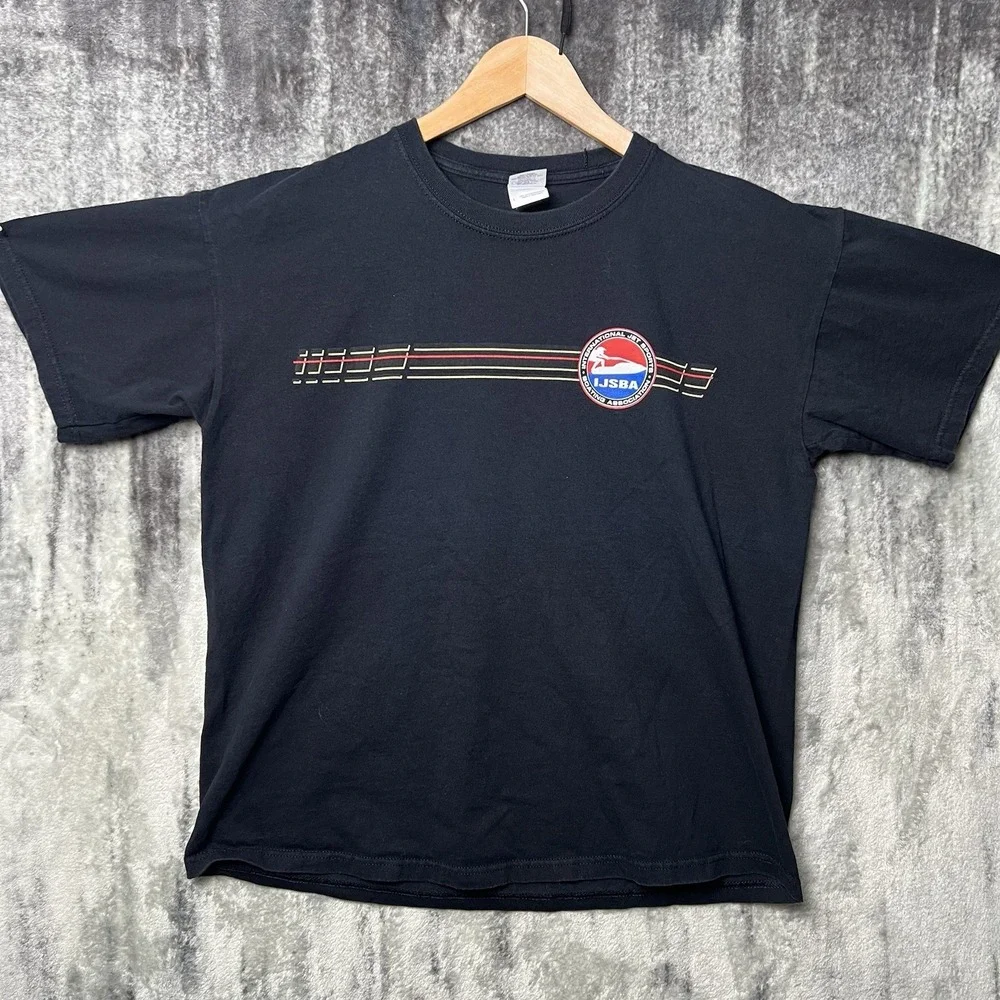 Vintage Jet Ski Shirt Tee IJSBA Men's Size Large Black - Picture 2 of 5